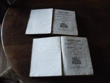 DIZIONARIO ANTICO IN DUE VOLUMI  PIEMONTESE ITALIANO LATINO FRANCESE