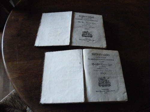Dizionario antico due - dizionario,