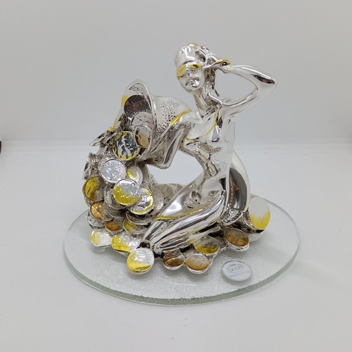 Scultura argento 925 dea - in,