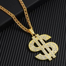 Collana Dollari Bling Hip-Hop