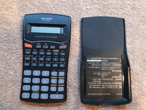 Sharp 501w - sharp, el-501w