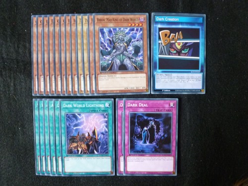 Card dark world - yu-gi-oh, 20