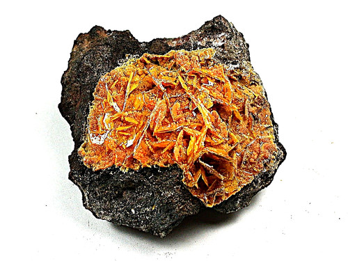 Minerali wulfenite mimetite - wulfenite, e