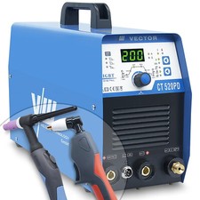 Saldatrice inverter TIG DC 200A, Plasma 40A, MMA 170A, 230V HF, TIG Lift|CT520PD