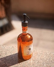 Glass dispenser bagno creativi – portasapone da bottiglie gin riciclo handmade