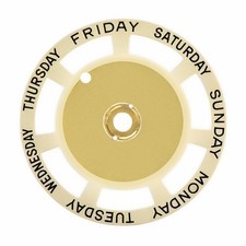 DISCO GIORNO PER OROLOGIO TUDOR MOVIMENTO ETA 2834-2 2846 2878 CHAMPAGNE