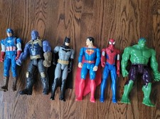 Marvel Avengers e DC action