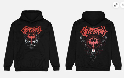 Cryptopsy snakes felpa - cryptopsy,