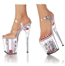 Tacchi alti donna danza 20 cm