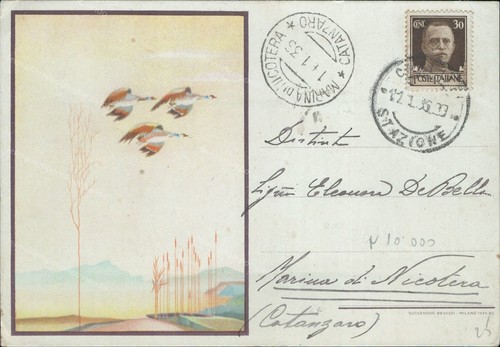 Bu714 cartolina pubblicitaria - bu714,
