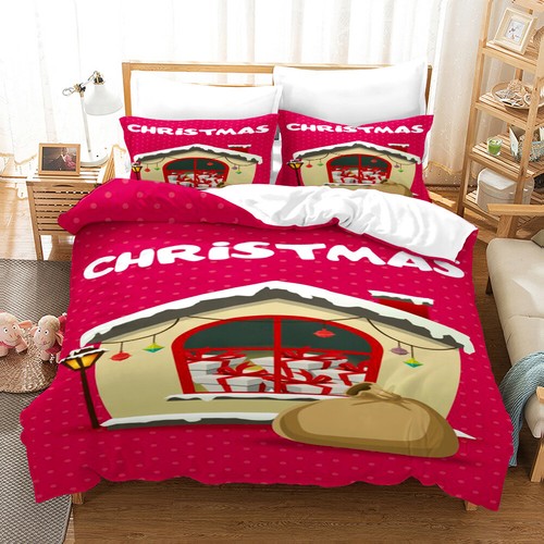 Set copripiumino rosso cartone