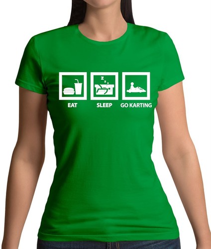 Eat sleep karting - eat,