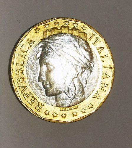 Moneta mille 1000 lire - da,