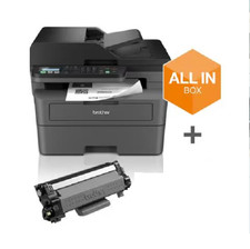 Stampante Multifunzione Scanner Copia Fax 32 ppm BROTHER MFC-L2827DW + TONER