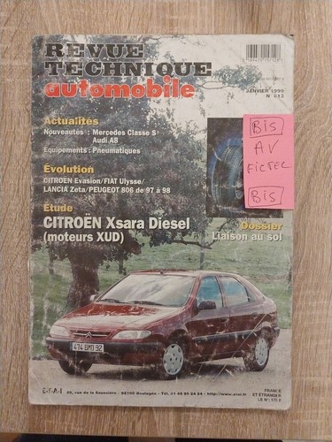 Revue technique citroen xsara - revue,
