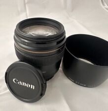 Obiettivo Canon EF 85 mm F1.8 USM, paraluce Canon, perfettamente funzionante