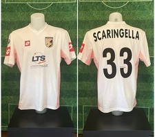 Maglia PALERMO calcio MATCH WORN Lotto 2001 2002 SCARINGELLA + COA Bolaffi