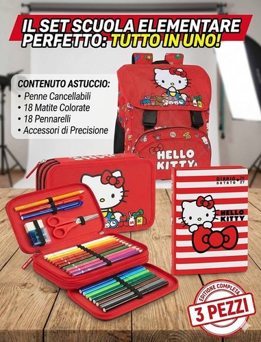 Set scuola hello kitty - scuola,