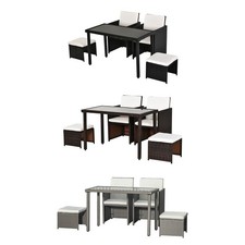 Set di sedie in polyrattan 11