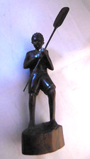 African Sculpture Man With