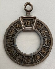 CIONDOLO SEGNI ZODIACALI in metallo - Vintage