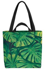 Palme Blätter Exotisch Urwald Tropen Tasche blume pflanze tropisch urwald blatt