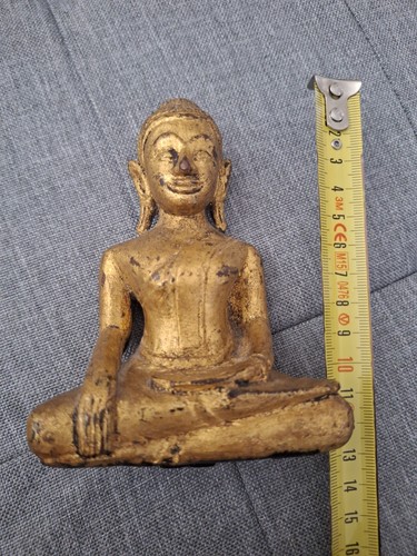 Antica statuetta buddha - antica, in
