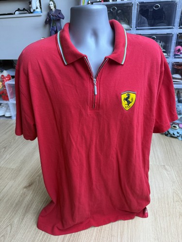 Polo uomo scuderia zip - polo,