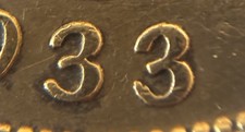 933/32 Australian Half Penny