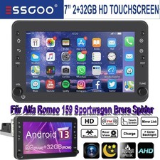 Autoradio Android 7" per Alfa Romeo 159 Sportwagon Brera Spider GPS Navi WIF +KAM