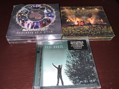 Dvd lot neal morse - 12-cd/dvd,