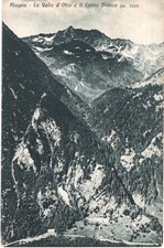 Valsesia - Alagna - La Valle d'Otro e il Corno Bianco - fp nv