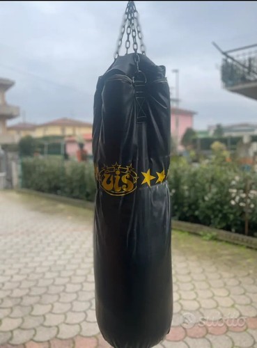 Sacco boxe usato nero kg - usato,