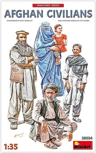Miniart afghan civilians 35 - , 1:35