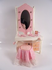 Vintage Barbie mobili vanità