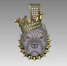 Ciondolo cane pitbull