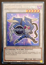 GUERRIERO ROTTAME Rara Segreta Prismatica in Italiano  BLMM-IT009 YUGIOH