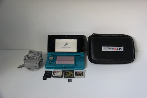 Nintendo 3ds aqua blue ctr - 3ds,