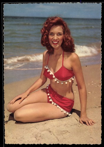Cartolina pin con capelli - cartolina,
