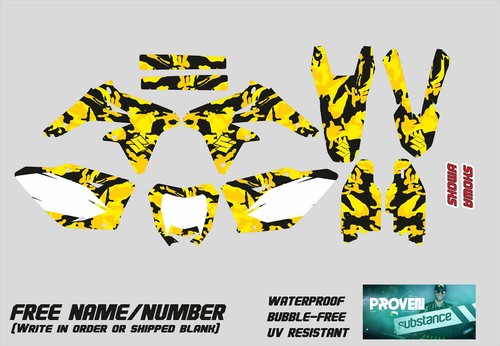 Kit grafica suzuki rmz450 - kit, 2008