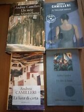 ANDREA CAMILLERI LOTTO 4 LIBRI