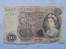 Banconota 10 Pound 1964/1975