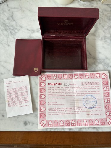 Scatola garanzia vintage - scatola, e