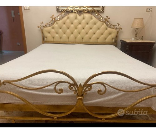 Letto ferro battuto - in,