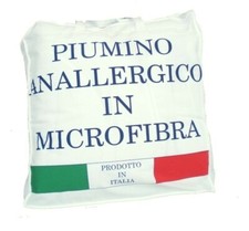 Piumino Bianco letto singolo
