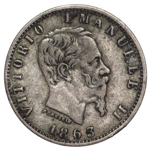 Italia centesimi 1863 - 20,