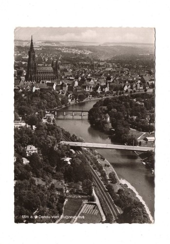 Cartolina ulm der - ulm, an
