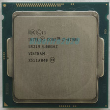 Processore CPU Intel Core i7-4790K 4 GHz quad-core LGA1150 SR219 SR219 i7-4790K