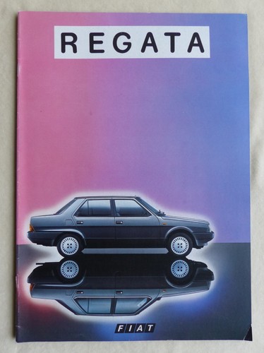Fiat regata 1984 - fiat, brochure