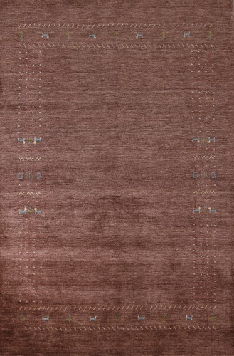 Soft and plush - brown, gabbeh